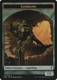 Saproling // Wurm Token [Ravnica Allegiance: Guild Kits] | Play N Trade Winnipeg