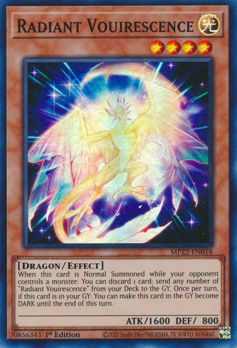 Radiant Vouirescence [MP22-EN018] Super Rare | Play N Trade Winnipeg