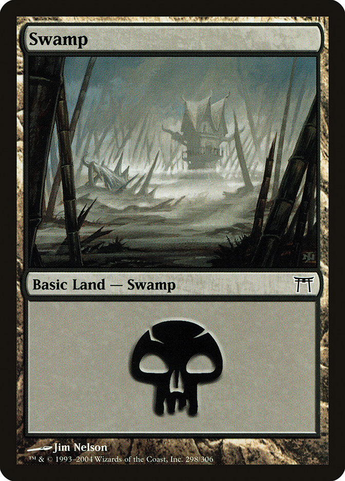 Swamp (298) [Champions of Kamigawa] | Play N Trade Winnipeg