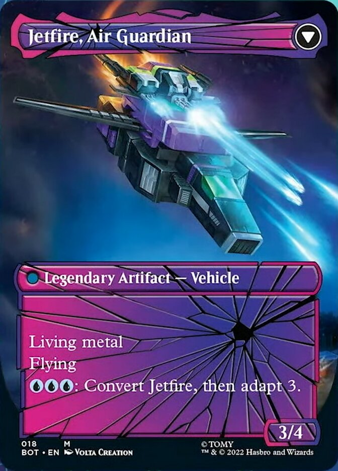 Jetfire, Ingenious Scientist // Jetfire, Air Guardian (Shattered Glass) [Universes Beyond: Transformers] | Play N Trade Winnipeg