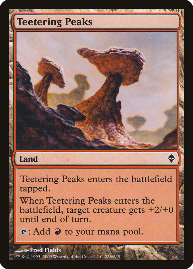 Teetering Peaks [Zendikar] | Play N Trade Winnipeg