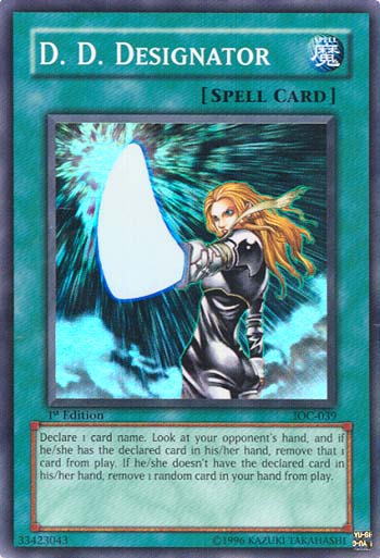 D.D. Designator [IOC-039] Super Rare | Play N Trade Winnipeg