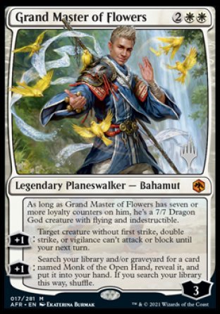 Grand Master of Flowers (Promo Pack) [Dungeons & Dragons: Adventures in the Forgotten Realms Promos] | Play N Trade Winnipeg