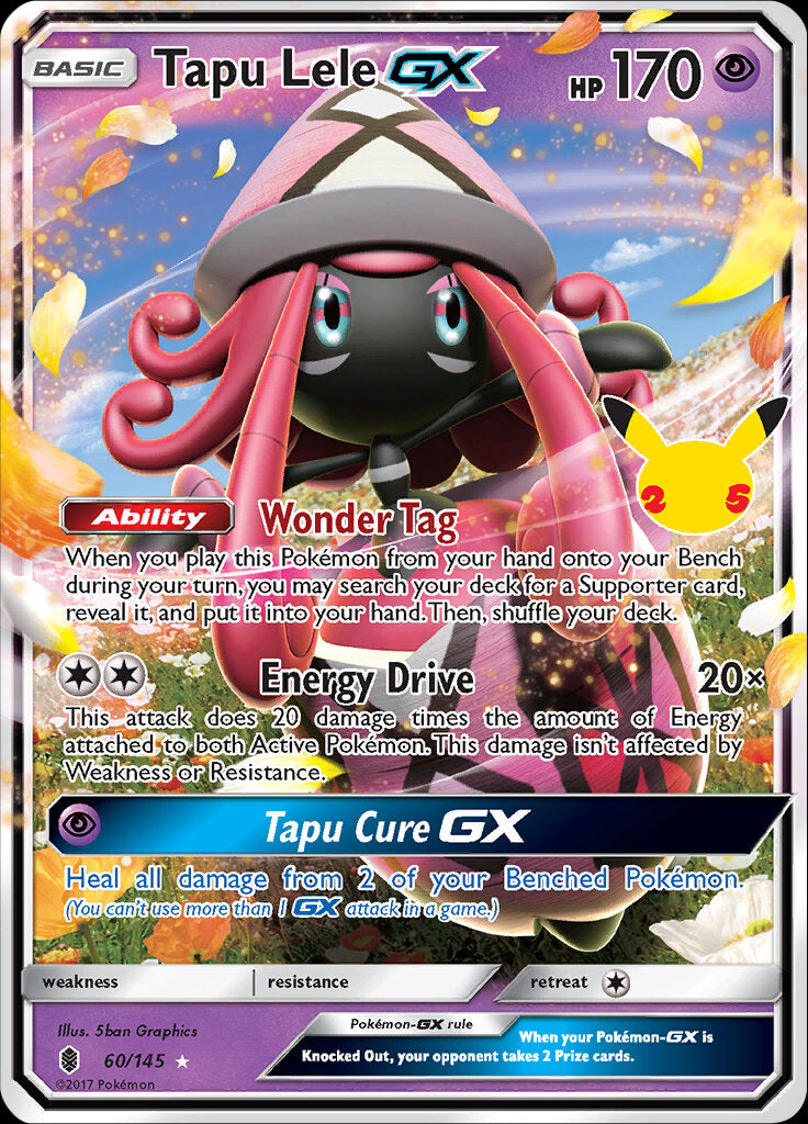 Tapu Lele GX (60/145) [Celebrations: 25th Anniversary - Classic Collection] | Play N Trade Winnipeg