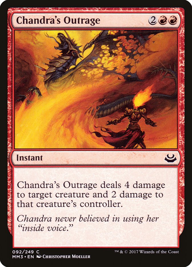 Chandra's Outrage [Modern Masters 2017] | Play N Trade Winnipeg