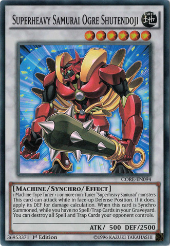 Superheavy Samurai Ogre Shutendoji [CORE-EN094] Super Rare | Play N Trade Winnipeg