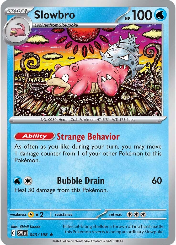 Slowbro (043/198) [Scarlet & Violet: Base Set] | Play N Trade Winnipeg