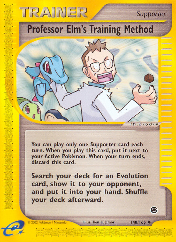 Professor Elm's Training Method (148/165) [Expedition: Base Set] | Play N Trade Winnipeg