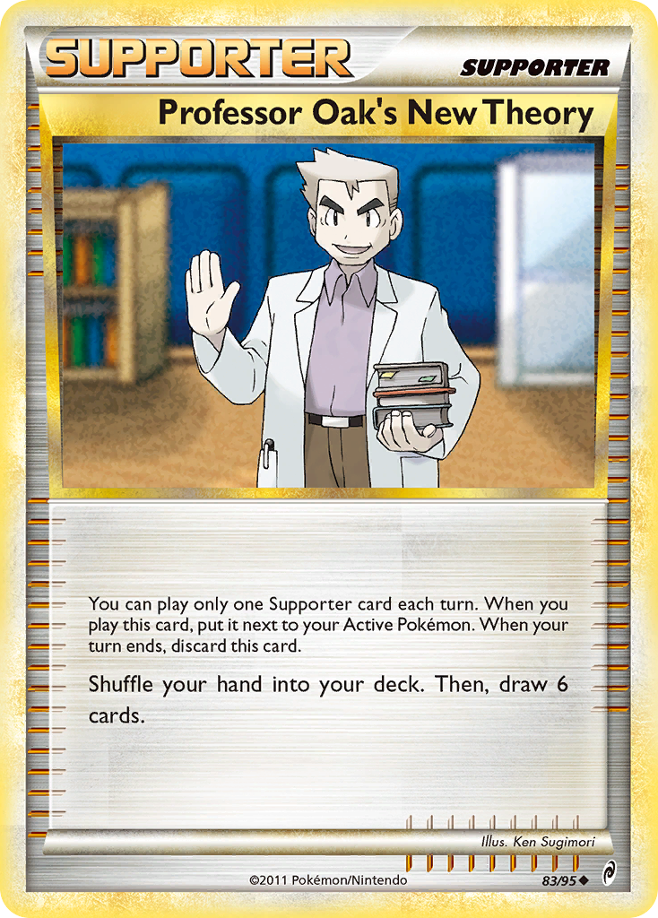 Professor Oak's New Theory (83/95) [HeartGold & SoulSilver: Call of Legends] | Play N Trade Winnipeg