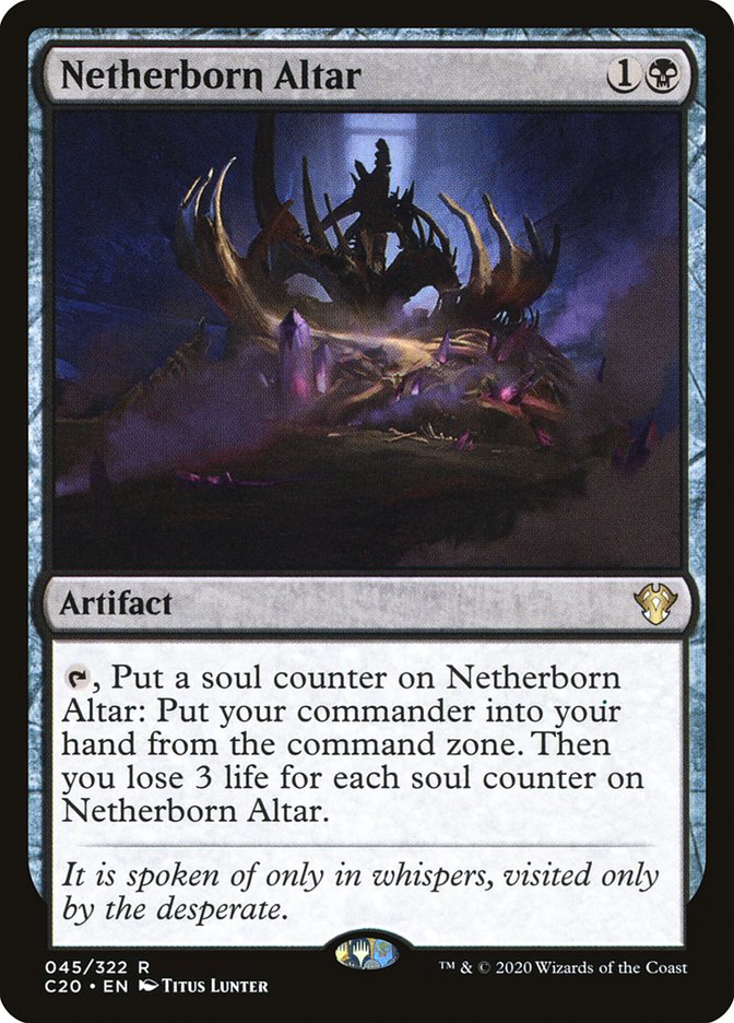 Netherborn Altar [Commander 2020] | Play N Trade Winnipeg