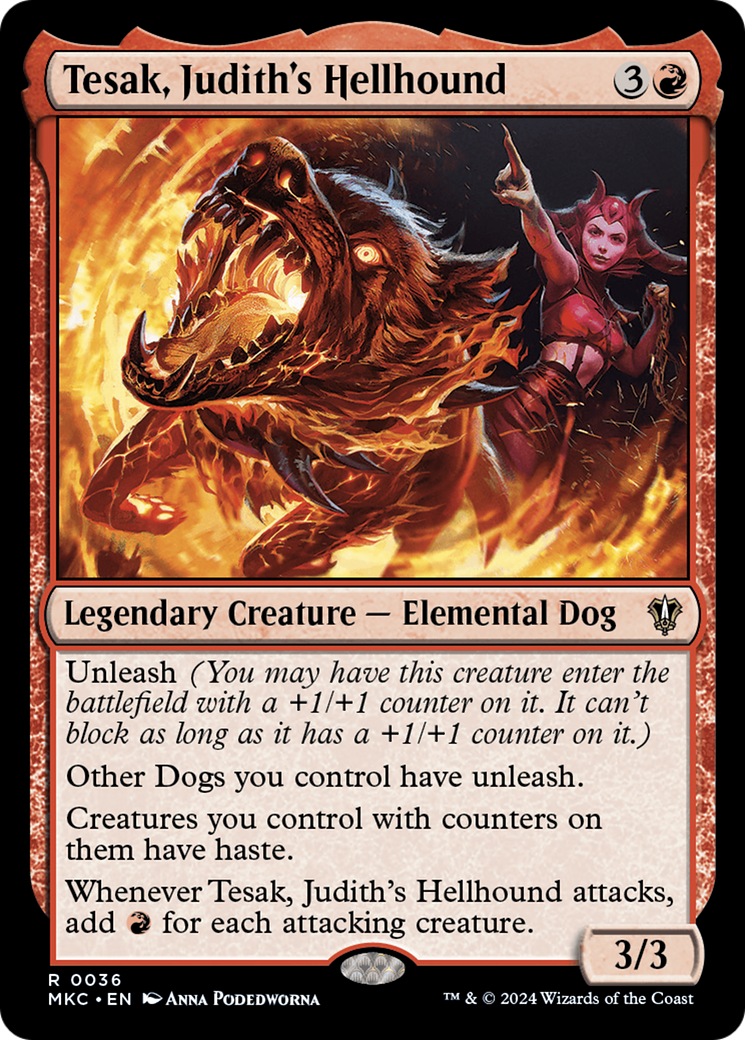 Tesak, Judith's Hellhound [Murders at Karlov Manor Commander] | Play N Trade Winnipeg