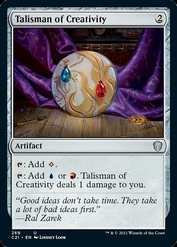 Talisman of Creativity [Commander 2021] | Play N Trade Winnipeg