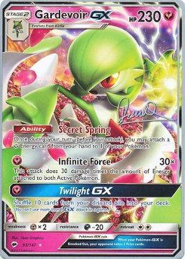 Gardevoir GX (93/147) (Infinite Force - Diego Cassiraga) [World Championships 2017] | Play N Trade Winnipeg