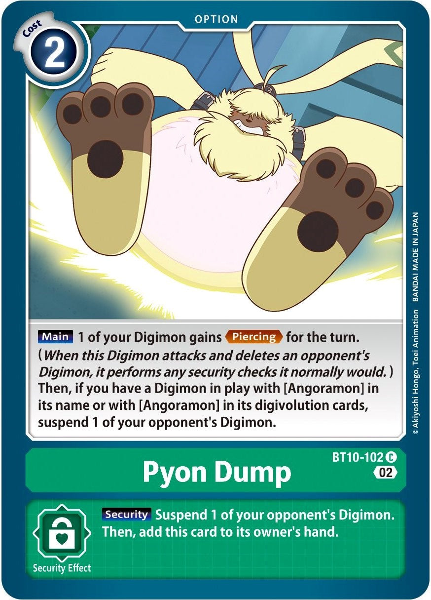 Pyon Dump [BT10-102] [Xros Encounter] | Play N Trade Winnipeg