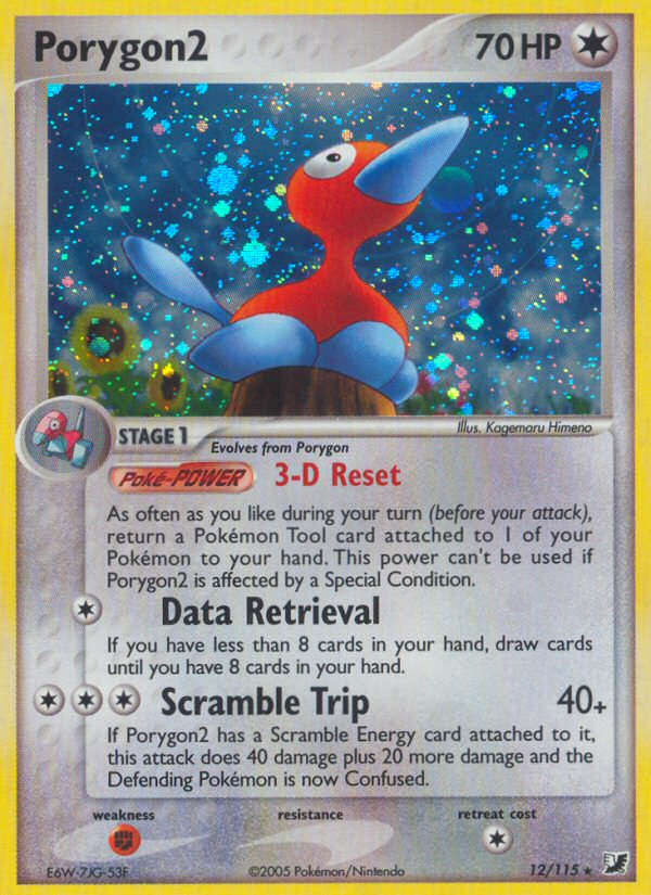 Porygon2 (12/115) [EX: Unseen Forces] | Play N Trade Winnipeg