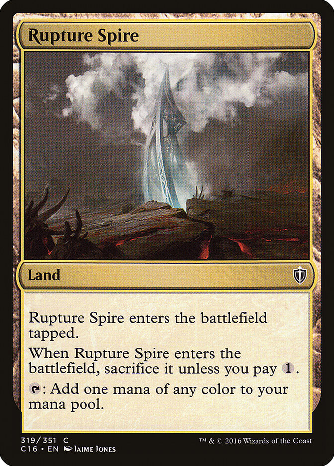 Rupture Spire [Commander 2016] | Play N Trade Winnipeg