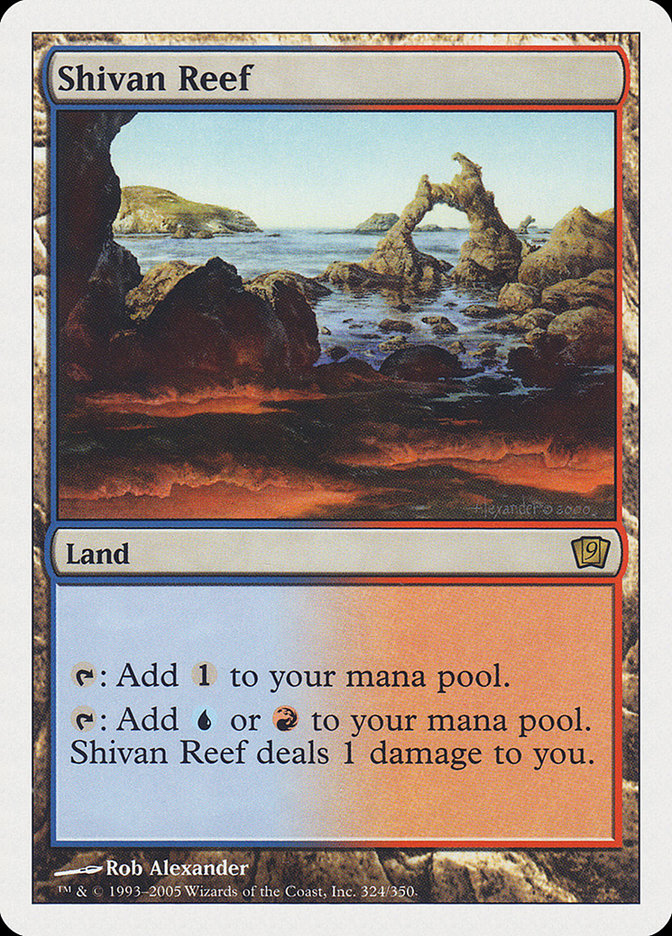 Shivan Reef [Ninth Edition] | Play N Trade Winnipeg