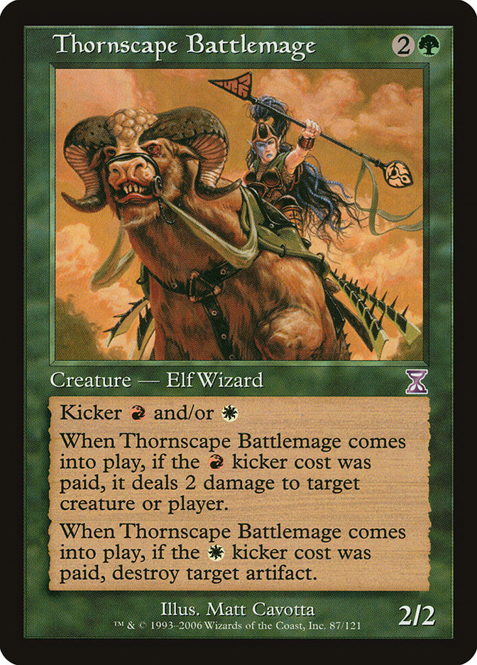 Thornscape Battlemage [Time Spiral Timeshifted] | Play N Trade Winnipeg