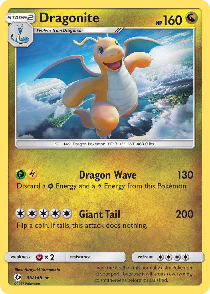 Dragonite (96/149) [Sun & Moon: Base Set] | Play N Trade Winnipeg