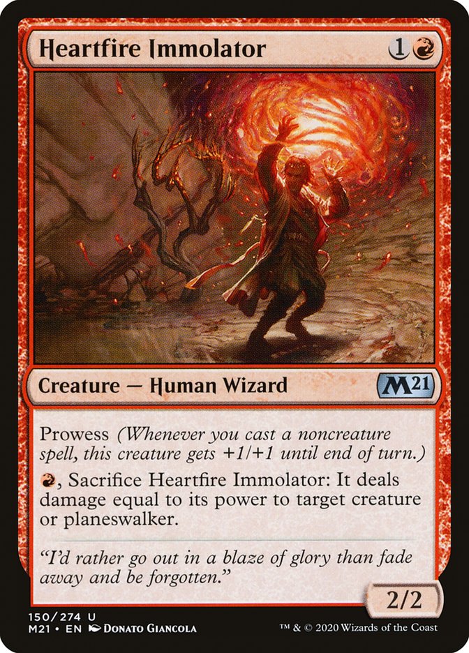 Heartfire Immolator [Core Set 2021] | Play N Trade Winnipeg