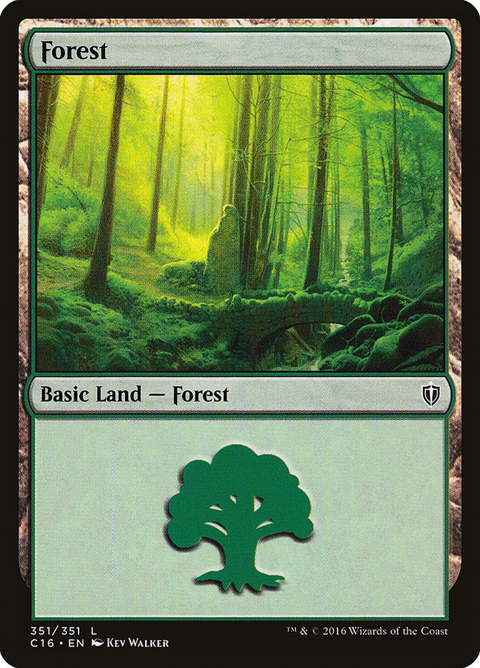 Forest (351) [Commander 2016] | Play N Trade Winnipeg