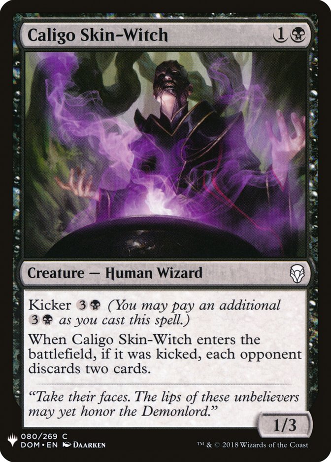 Caligo Skin-Witch [Mystery Booster] | Play N Trade Winnipeg
