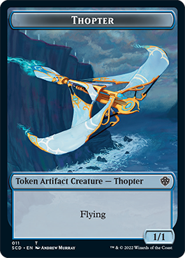 Bird // Thopter Double-Sided Token [Starter Commander Decks] | Play N Trade Winnipeg