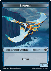 Pegasus // Thopter Double-Sided Token [Starter Commander Decks] | Play N Trade Winnipeg