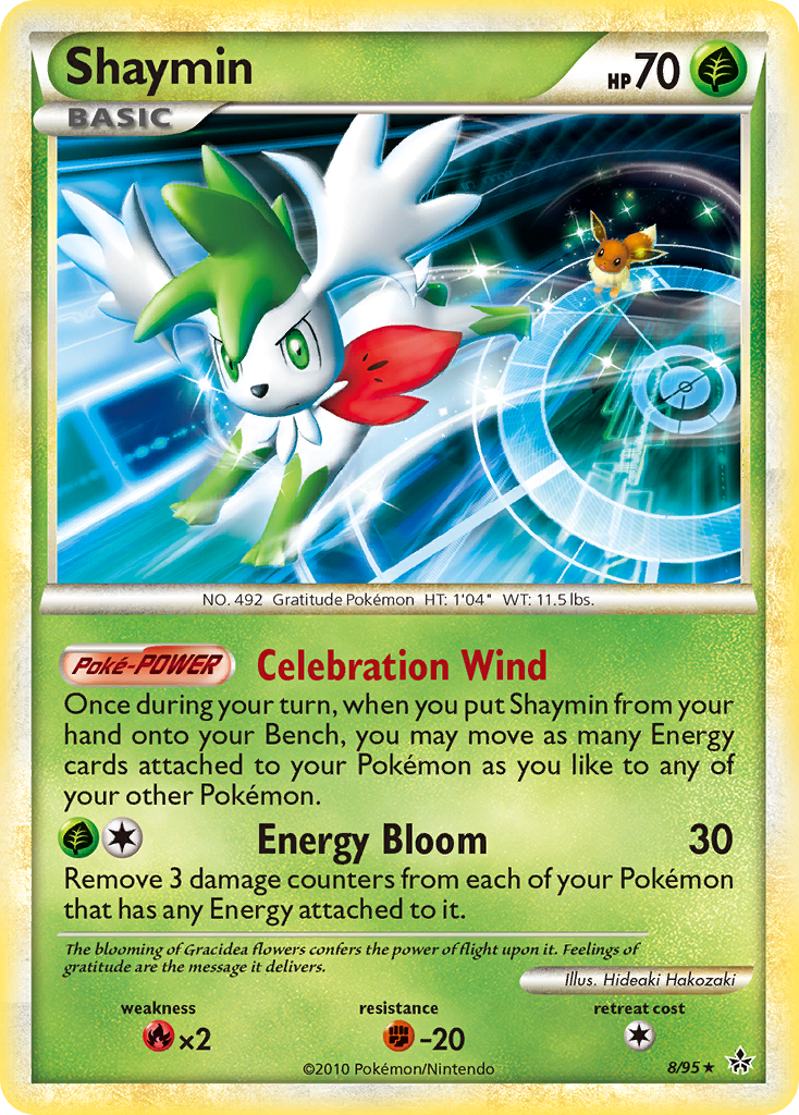 Shaymin (8/95) [HeartGold & SoulSilver: Unleashed] | Play N Trade Winnipeg