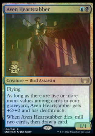 Aven Heartstabber [Streets of New Capenna Prerelease Promos] | Play N Trade Winnipeg