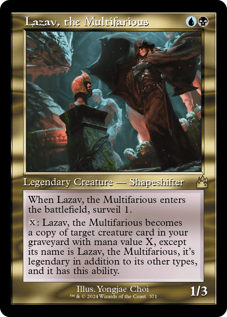 Lazav, the Multifarious (Retro Frame) [Ravnica Remastered] | Play N Trade Winnipeg