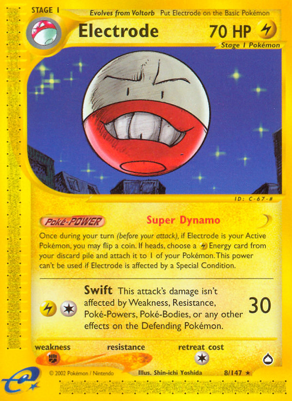 Electrode (8/147) [Aquapolis] | Play N Trade Winnipeg