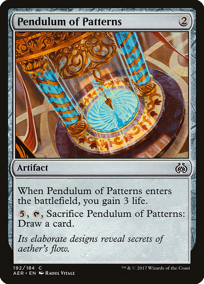 Pendulum of Patterns [Aether Revolt] | Play N Trade Winnipeg