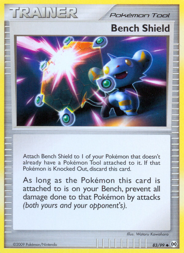 Bench Shield (83/99) [Platinum: Arceus] | Play N Trade Winnipeg