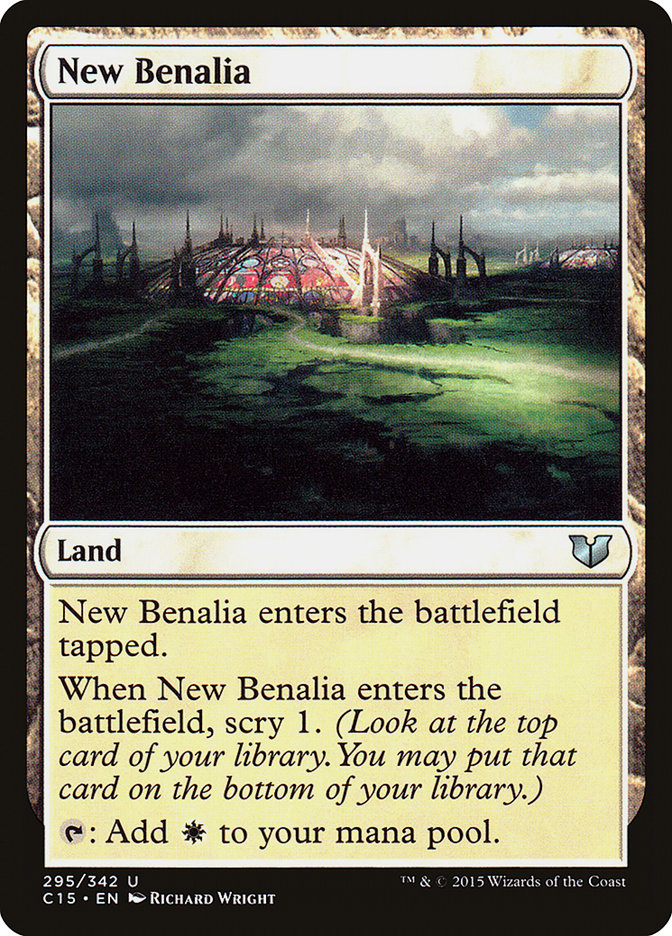 New Benalia [Commander 2015] | Play N Trade Winnipeg
