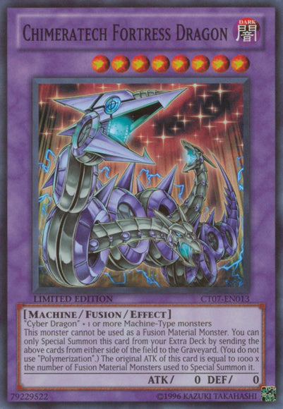 Chimeratech Fortress Dragon [CT07-EN013] Super Rare | Play N Trade Winnipeg