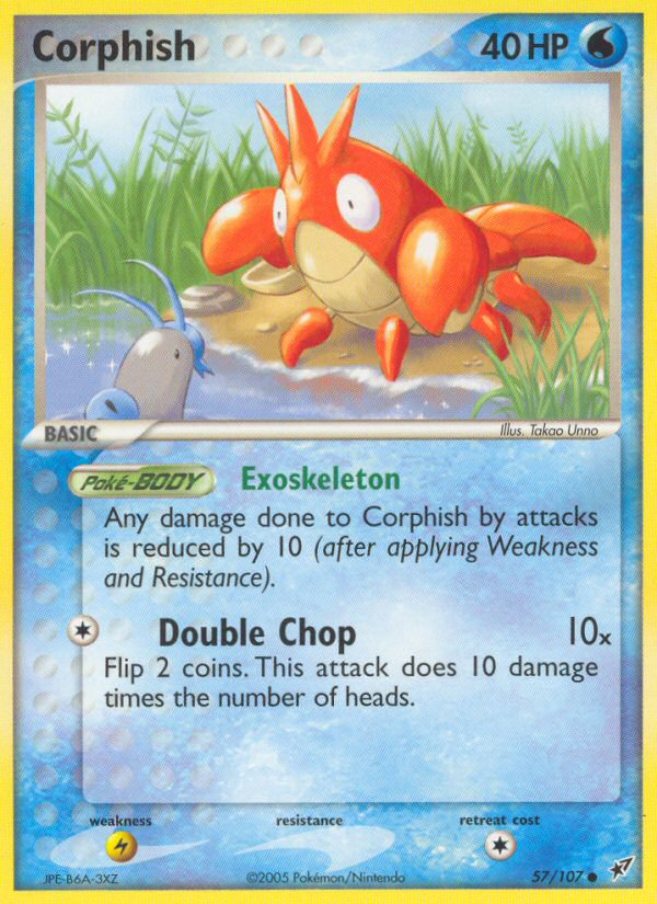 Corphish (57/107) [EX: Deoxys] | Play N Trade Winnipeg