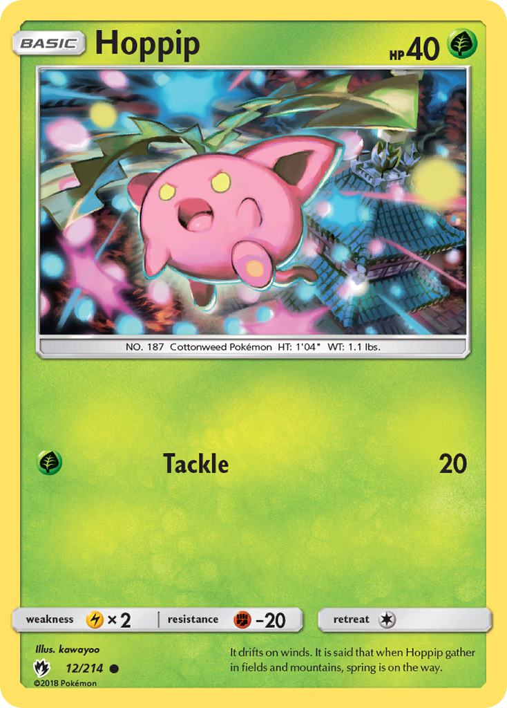 Hoppip (12/214) [Sun & Moon: Lost Thunder] | Play N Trade Winnipeg