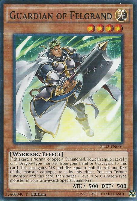 Guardian of Felgrand [SR02-EN004] Common | Play N Trade Winnipeg