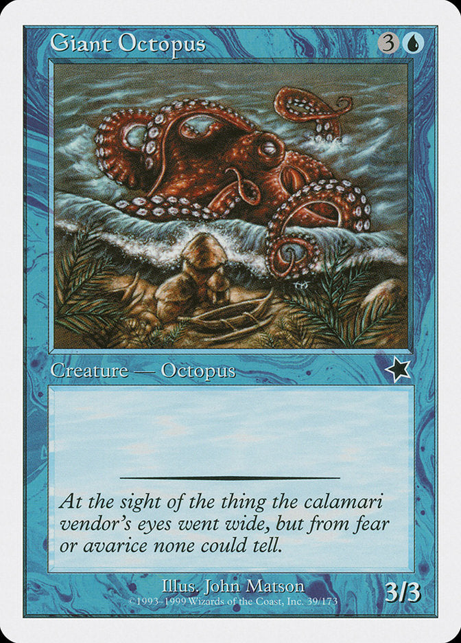 Giant Octopus [Starter 1999] | Play N Trade Winnipeg