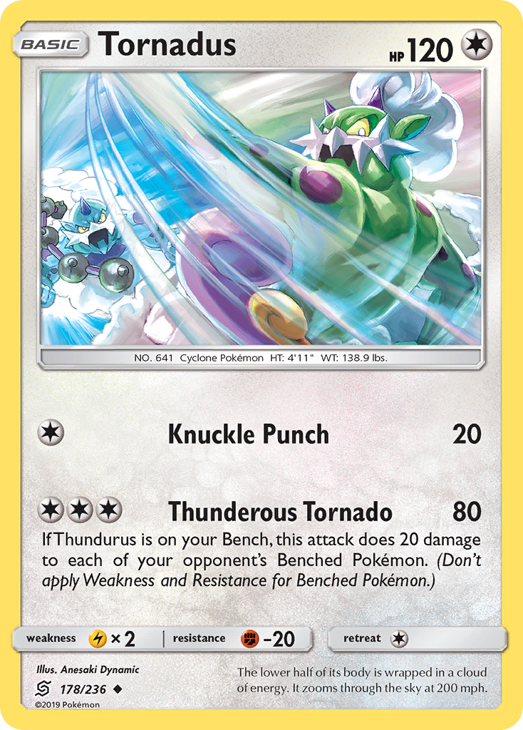 Tornadus (178/236) [Sun & Moon: Unified Minds] | Play N Trade Winnipeg