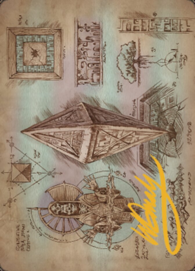 Keening Stone Art Card (Gold-Stamped Signature) [The Brothers' War Art Series] | Play N Trade Winnipeg
