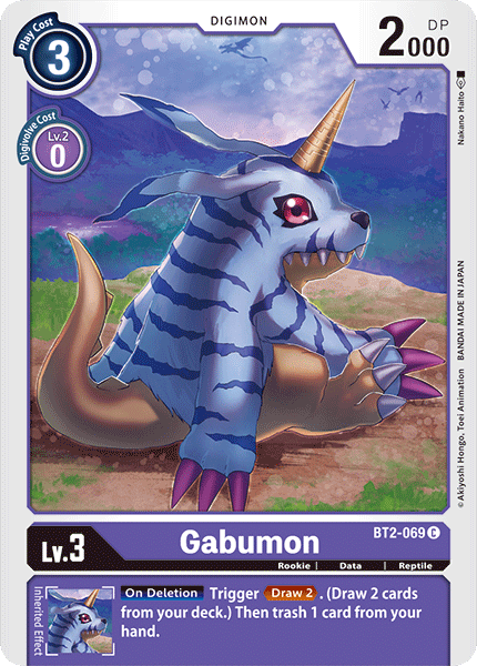 Gabumon [BT2-069] [Release Special Booster Ver.1.0] | Play N Trade Winnipeg