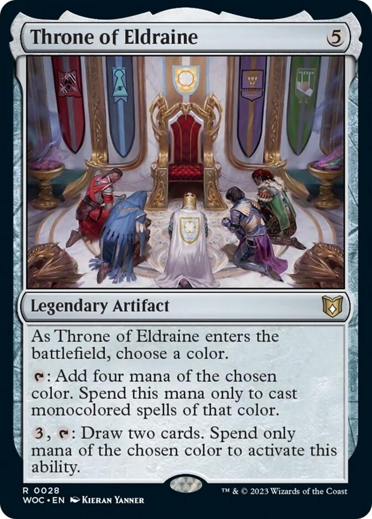 Throne of Eldraine [Wilds of Eldraine Commander] | Play N Trade Winnipeg