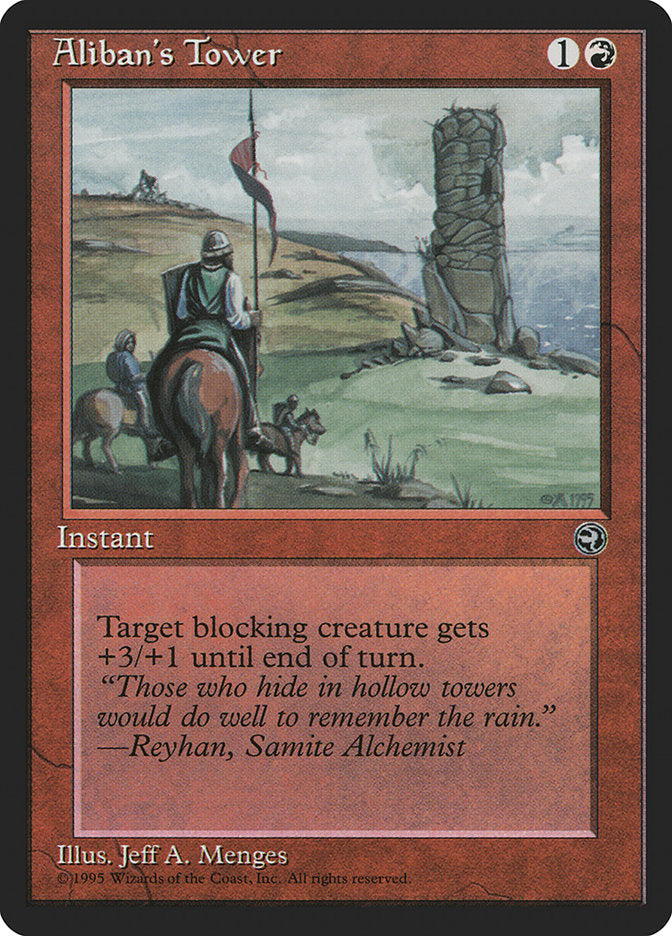 Aliban's Tower (Reyhan Flavor Text) [Homelands] | Play N Trade Winnipeg