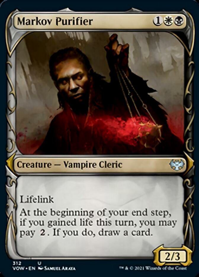 Markov Purifier (Showcase Fang Frame) [Innistrad: Crimson Vow] | Play N Trade Winnipeg