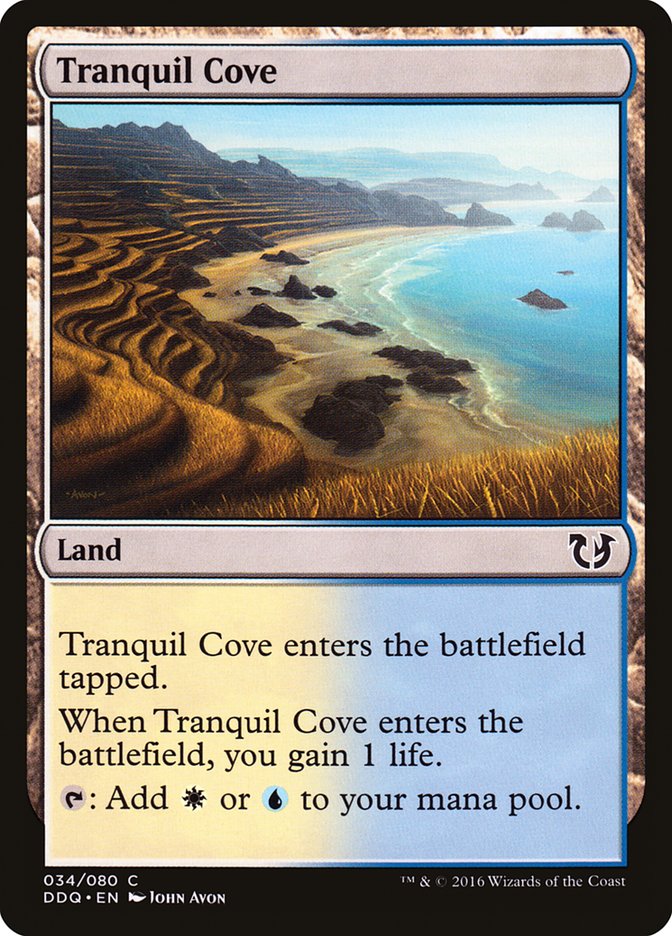 Tranquil Cove [Duel Decks: Blessed vs. Cursed] | Play N Trade Winnipeg