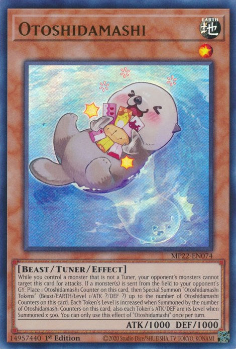 Otoshidamashi [MP22-EN074] Ultra Rare | Play N Trade Winnipeg