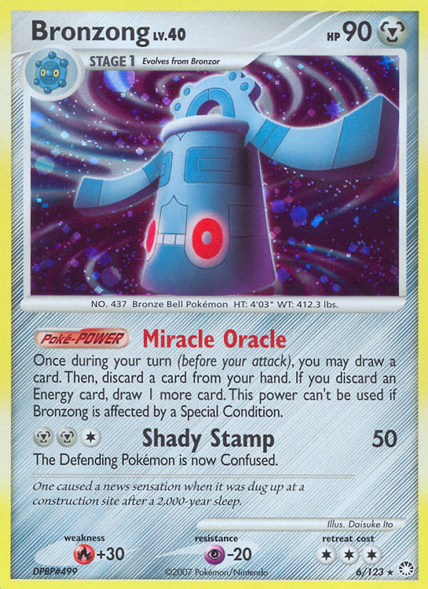 Bronzong (6/123) [Diamond & Pearl: Mysterious Treasures] | Play N Trade Winnipeg