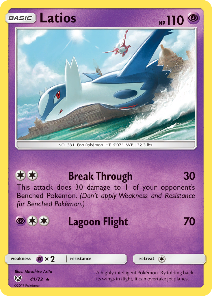 Latios (41/73) [Sun & Moon: Shining Legends] | Play N Trade Winnipeg